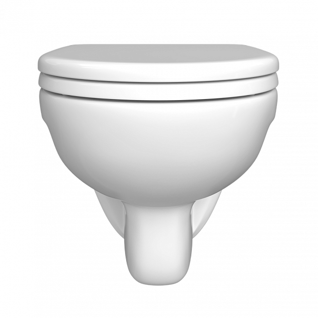 Подвесной унитаз VitrA S10 7855B003-0075 без сиденья, безободковый SpinFlush, белый, санитарный фарфор, антибактериальное покрытие Hygiene (Хайджн) фото 2