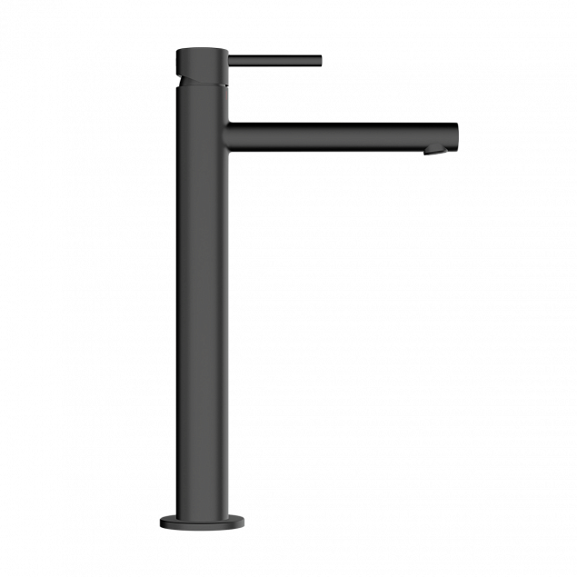 Смеситель для раковины-чаши VitrA Origin (Ориджин) A4255836, однорычажный, матовый черный, латунь фото 4