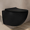 Сиденье для унитаза VitrA Sento (Сенто) 120-483-009, круглое матовое черное дюропласт, с микролифтом фото 10