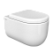 Подвесной унитаз VitrA Liquid (Ликвид) 7321B403-0075 без сиденья, безободковый, Rim-ex (Рим-экс), белый, санитарный фарфор, антибактериальное покрытие Hygiene + Clean (Хайджн + Клин) фото 8