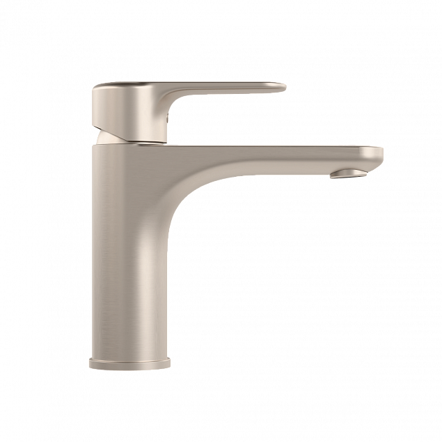 Смеситель для раковины VitrA Root Round (Рут Раунд) A4270634EXP, однорычажный, брашированный никель, латунь фото 4