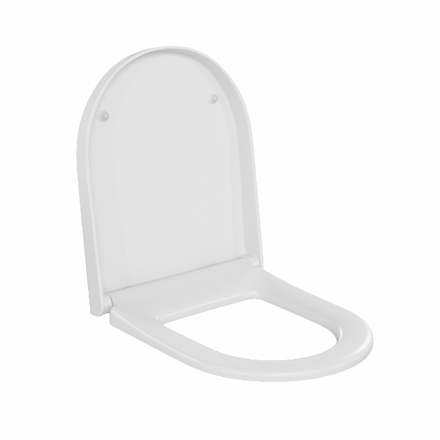 Сиденье для унитаза VitrA Zentrum (Зентрум) 94-003-009, круглое белое дюропласт, с микролифтом фото 3