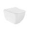 Подвесной унитаз VitrA Shift (Шифт) 7742B003-0075 без сиденья, безободковый, Rim-ex (Рим-экс), белый, санитарный фарфор, антибактериальное покрытие Hygiene (Хайджн) фото 8