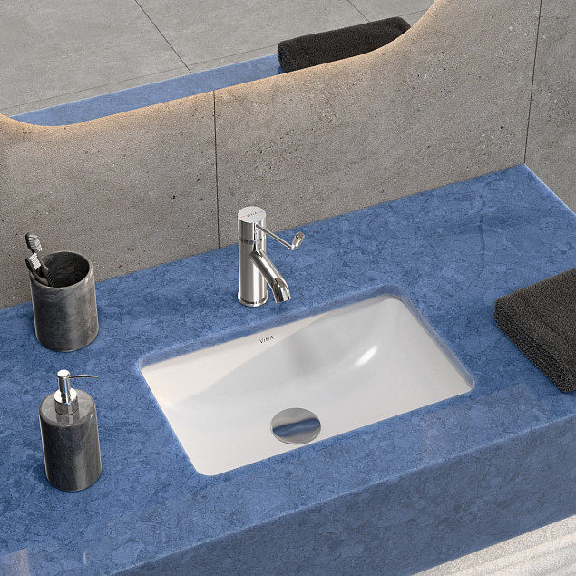 Смеситель для раковины VitrA Minimax S (Минимакс С) A42312WSA, однорычажный, хром, латунь фото 5