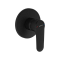 Встроенный смеситель Root Round для душа, матовый черный фото 6