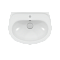 Раковина накладная VitrA Normus (Нормус) 55 см, в комплекте с пьедесталом 9600B003-7650, 55 x 42 см, белая, антибактериальное покрытие Hygiene (Хайджн) фото 12