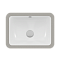 Встраиваемая снизу раковина VitrA S20 5474B003-0618, 50 x 37 см, прямоугольная, белая, антибактериальное покрытие Hygiene (Хайджн) фото 10